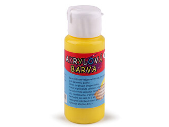 Akrylová barva 60 ml - 1 ks - 1 (02) žlutá