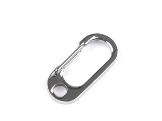 Karabina z nerezové oceli průvlek 6 mm - 10 ks - 2 (19x42 mm) platina