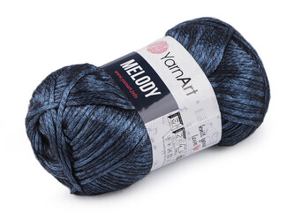Pletací příze Melody 100 g - 1 ks - 19 (900) modrá capri