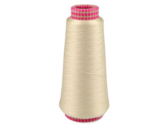 Nitě elastické pro průmyslové overlocky 5000 m - 1 ks - 0099 béžovozelená