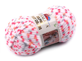 Pletací žinylková příze Dolphin Baby Colors 100 g - 1 ks - 10 (80420) bílá