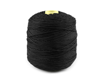 Pletací příze Thay, macrame 500 g - 1 ks - 8 (50) černá