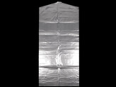 Obal na oděvy  70x160 cm - 20 ks - transparent