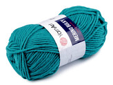 Pletací příze Merino bulky 100 g - 1 ks - 24 (11448) zelený tyrkys
