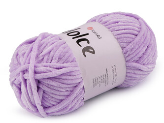 Pletací žinylková příze Dolce 100 g - 1 ks - 15 (744) fialová sv.
