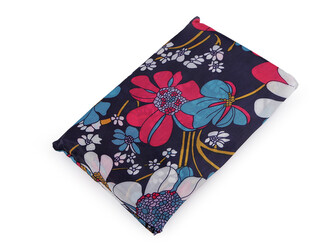 Skládací nákupní taška 49x40 cm pevná - 1 ks - 17 modrá tmavá