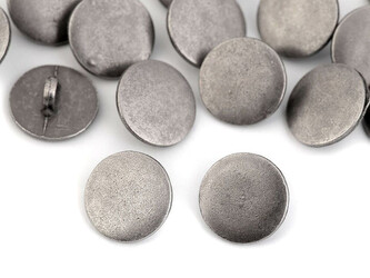 Kovový knoflík velikost 24", 28", 32" - 20 ks - 1 (24") nikl antik