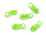 Jezdec ke spirálovým voděodolným zipům No 7 - 50 ks - 1 (D535) zelená neon
