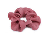 Gumička scrunchie do vlasů - 20 ks - 2 starorůžová