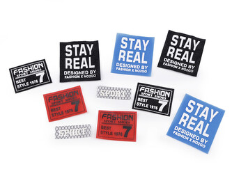 Nášivky / štítky mix - 10 ks - mix