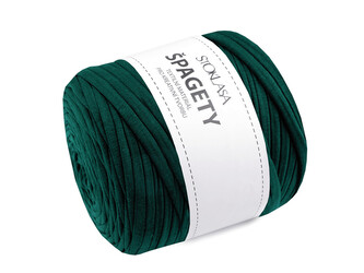 Špagety / příze 550 g - 1 ks - 16 zelená tmavá různé odstíny