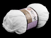 Pletací žinylková příze Dolce 100 g - 1 ks - 1 (741) bílá