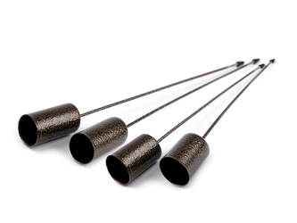 Bodce na svíčky Ø2,2 cm - 2 ks - 3 bronzová tmavá