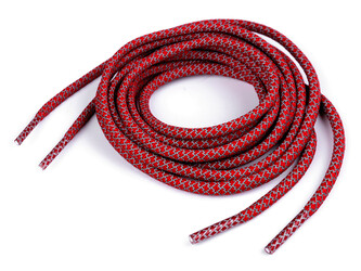 Reflexní tkaničky do bot, tenisek, mikin délka 130 cm - 50 ks - 10 červená