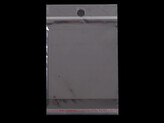 PP sáček s lepicí klopou a závěsem 8x12 cm - 100 ks - transparent