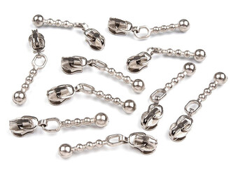 Jezdec ke spirálovým zipům No 3 - 100 ks - 1 nikl