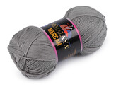 Pletací příze Mercan 100 g - 1 ks - 7 (52935) šedá