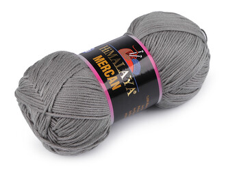 Pletací příze Mercan 100 g - 1 ks - 7 (52935) šedá