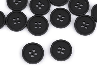 Knoflík velikost 24", 28", 32", 36" - 20 ks - 2 (28") černá