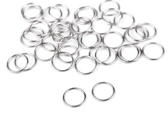 Kroužek pratelný Ø6; Ø8; Ø10; Ø12; Ø14 mm - 200 ks - 1 (Ø6 mm) nikl