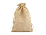 Dárkový pytlík 12,5x17,5 cm imitace juty - 10 ks - 4 přírodní sv.