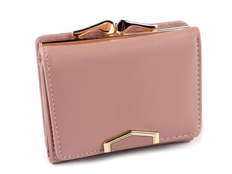 Dámská peněženka 9x11 cm - 1 ks - 2 pudrová