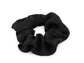 Gumička scrunchie do vlasů - 20 ks - 6 černá