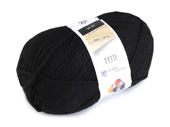 Pletací příze Yetti 100 g - 1 ks - 21 (59005) černá
