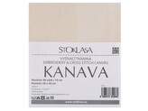 Vyšívací tkanina Kanava 20x30 cm 46 oček - 1 ks - ecru