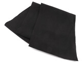 Elastický bavlněný náplet žebrovaný šíře 14 cm - 4 ks - 2 černá