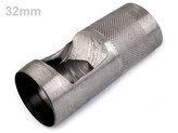 Výsečník / děrovač na látky Ø25 mm, Ø26 mm, Ø28 mm, Ø32 mm - 1 ks - 32 mm nikl