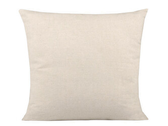 Povlak na polštář k domalování 43x43 cm - 1 ks - režná přírodní