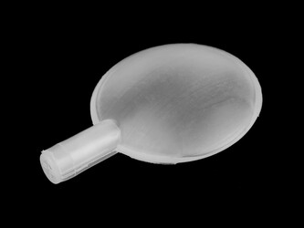 Pískátko do textilních výrobků Ø30 a 33 mm - 20 ks - 2 (Ø33 mm) transparent