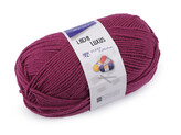 Pletací příze Lada Luxus 100 g - 1 ks - 4 (54795) vínová fuchsie