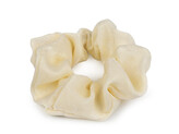 Gumička scrunchie do vlasů - 20 ks - 7 krémová světlá