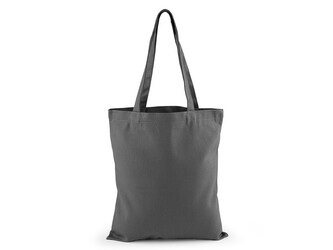 Textilní taška bavlněná k dotvoření 35x39 cm - 10 ks - 11 šedá