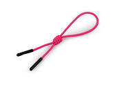 Poutko / taháček pružný - 10 ks - 4 pink neon