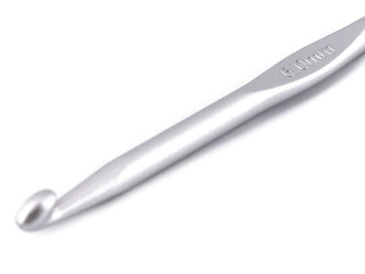 Háček na háčkování vel. 6; 7; 8; 9 - 10 ks - 4 (6 mm) stříbrná