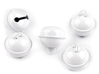 Rolničky Ø20 mm - 50 ks - 3 bílá