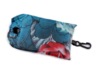 Skládací nákupní taška 45x40 cm - 1 ks - 22 modrá