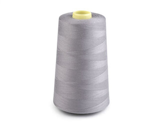 Polyesterové nitě pro overlocky i klasické šití návin 5000 yards PES 40/2 - 1 ks - 728 Elephant Skin Polyesterové nitě pro overlocky i klasické šití návin 5000 yards PES 40/2 - 1 ks - 728 Elephant Skin
