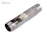 Výsečník / děrovač na látky Ø14;17;18;19;20;22 mm - 1 ks - 19 mm nikl