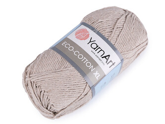 Pletací příze Eco - cotton XL 200 g - 1 ks - 5 (768) béžová
