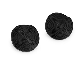 Velký designový knoflík s povrchovou strukturou velikost 40"; 48"; 52" - 25 ks - 9 (52") černá