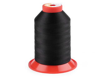 Nitě Serafil fine PES návin 5000 m - 1 ks - 4000 černá Nitě Serafil fine PES návin 5000 m - 1 ks - 4000 černá