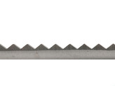 Nůžky entlovací délka 24 cm obloučky / zoubky - 1 ks - 2 náhodná barva zoubky