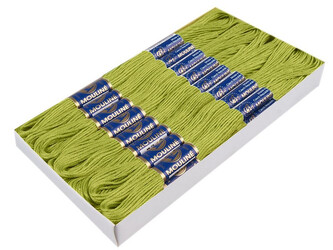 Příze vyšívací Mouline Niťárna - 24 ks - 6122 Lime Punch