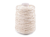 Pletací příze Chic, macrame 300 g - 1 ks - 2 (1) krémová světlá