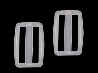 Průvlek šíře 25 mm, 32 mm transparent - 50 ks - 2 (32 mm) transparent