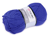 Pletací příze Gina / Jeans Plus 100 g - 1 ks - 13 (47) modrá kobaltová